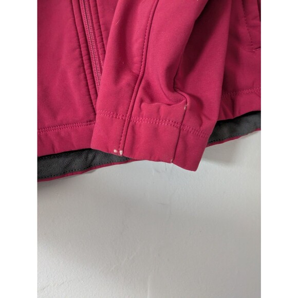 The North Face Jacket, TNF Apex Soft Shell bionic Coat, Red Women's XL, zip up - Picture 5 of 7